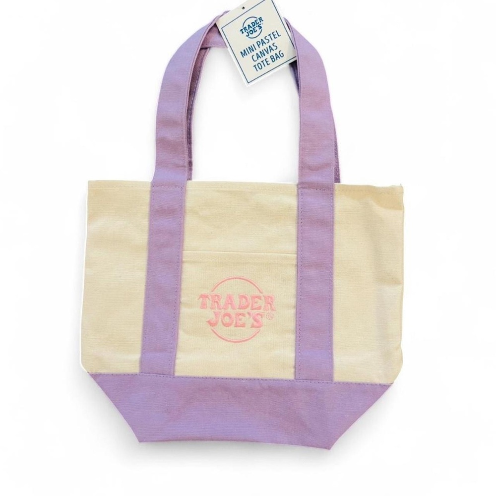 Trader Joe’s LTD Edition Mini Canvas Totes 2026 - SET of 4 - Picture 4 of 6